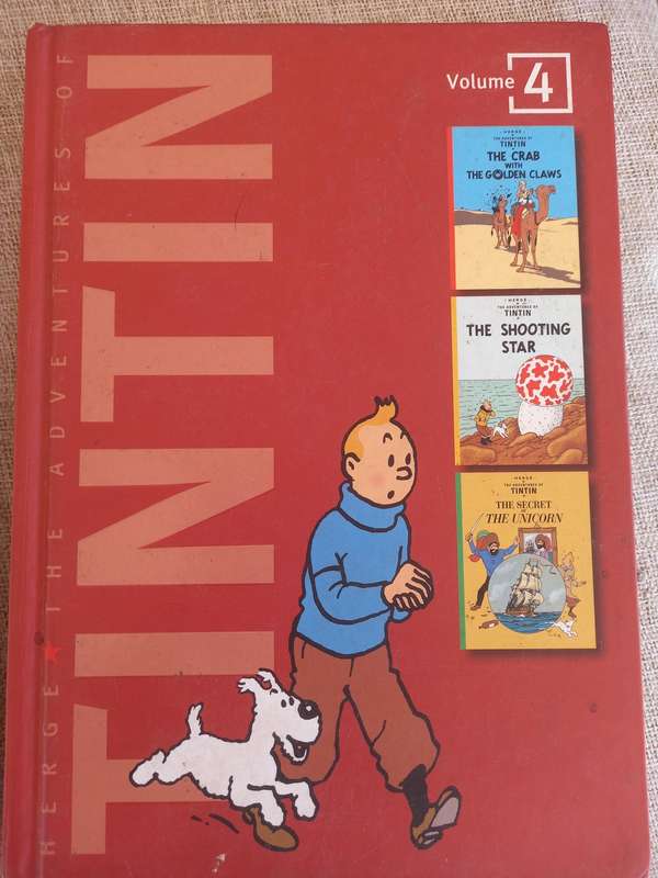 The Adventures of Tintin - vols 1 - 8 hardcover book set - Herge