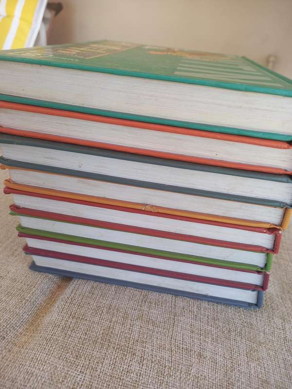 The Adventures of Tintin - vols 1 - 8 hardcover book set - Herge