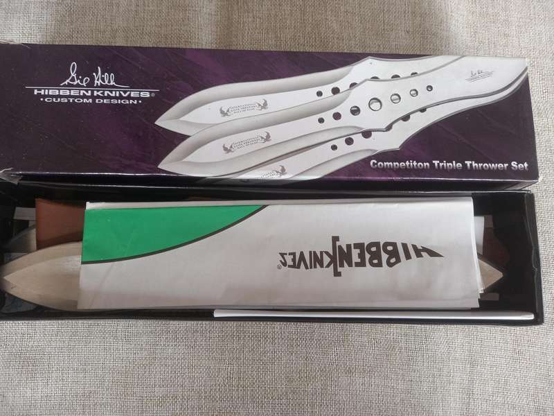 Gil Hibben - Competition Triple Thrower - Large