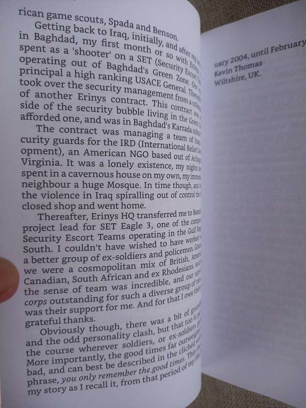 An Iraq Interlude - Kevin Thomas Brand / NEW and SIGNED