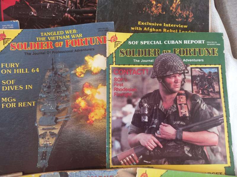 Soldier of Fortune 1980 - 12 magazines