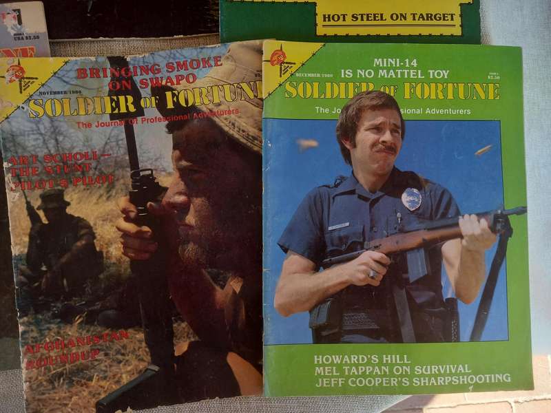 Soldier of Fortune 1980 - 12 magazines