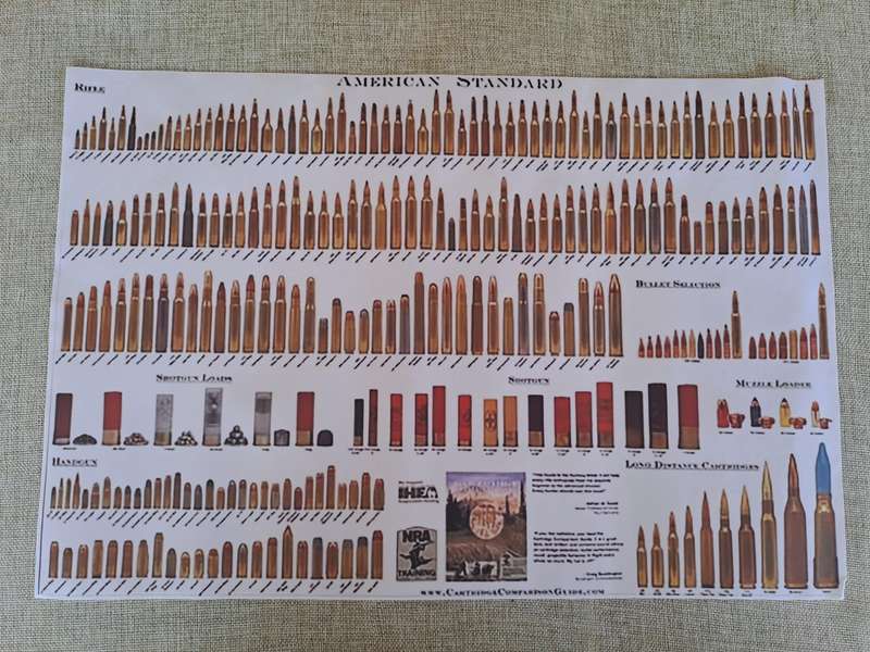 American Standard Bullet / Ammunition Poster