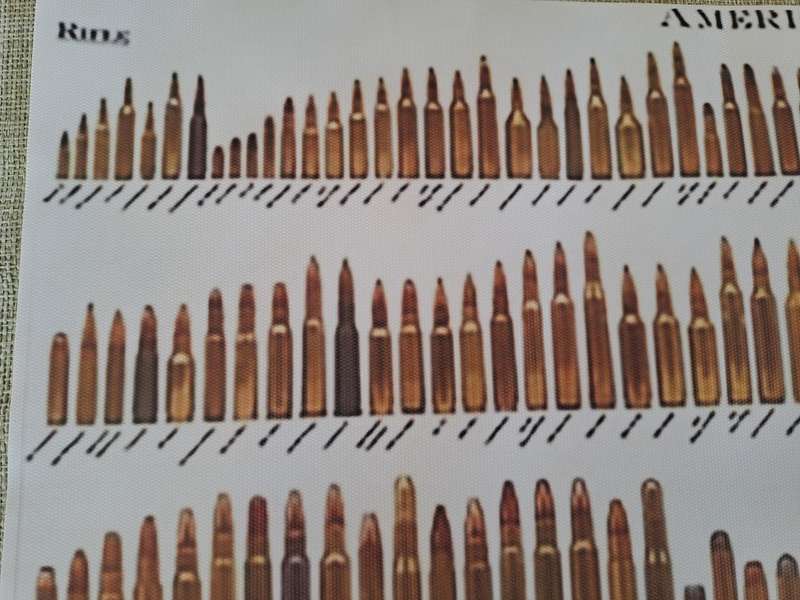 American Standard Bullet / Ammunition Poster