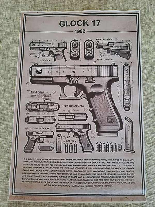 Glock 17 1982 Poster
