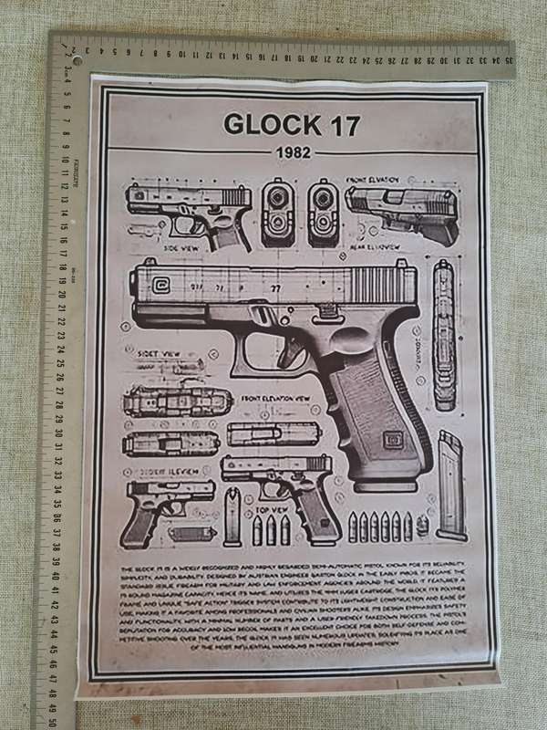 Glock 17 1982 Poster