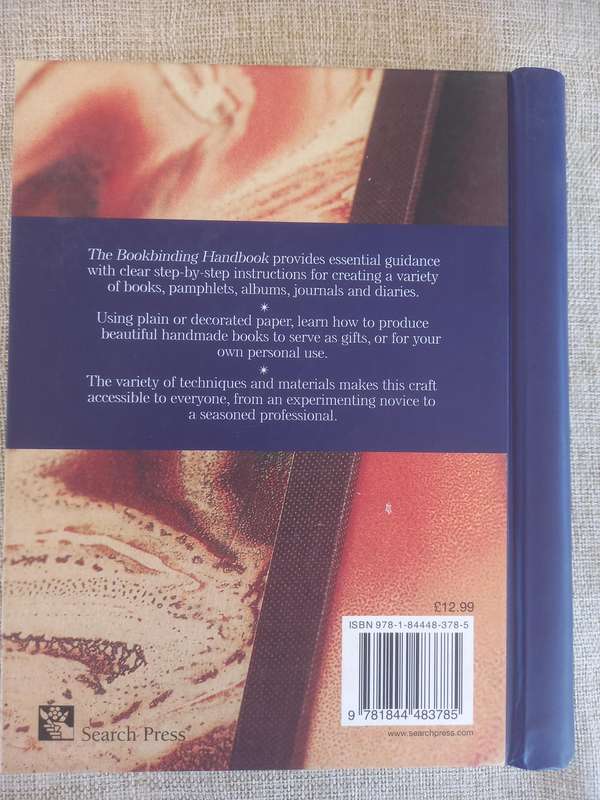 The Book Binding Handbook - simple techniques and step-by-step projects - Sue Doggett