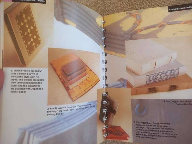 The Book Binding Handbook - simple techniques and step-by-step projects - Sue Doggett