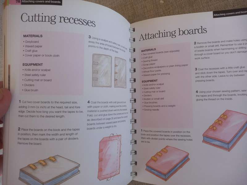 The Book Binding Handbook - simple techniques and step-by-step projects - Sue Doggett