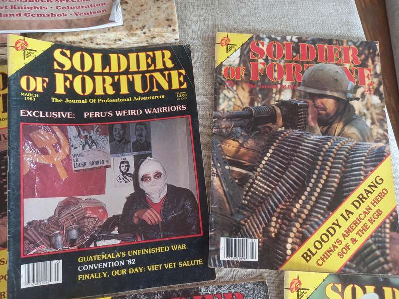Soldier of Fortune 1983 - all 12 issues