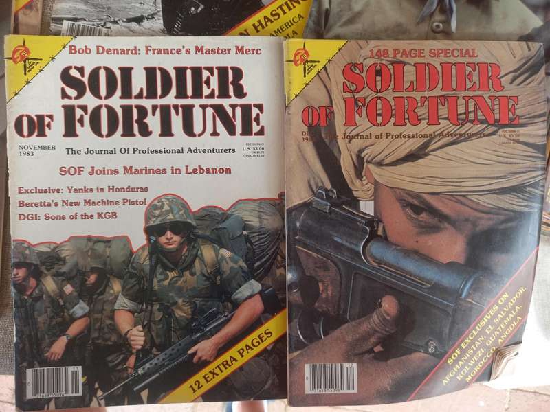 Soldier of Fortune 1983 - all 12 issues