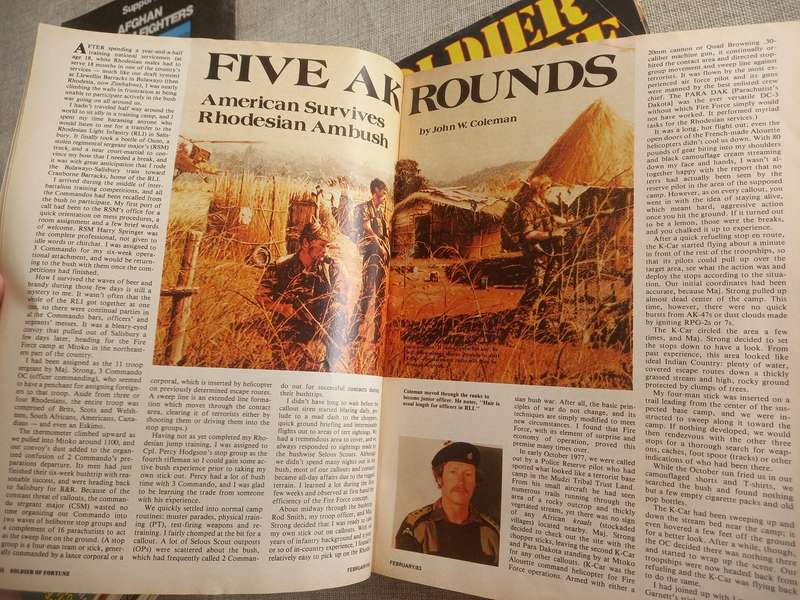 Soldier of Fortune 1983 - all 12 issues