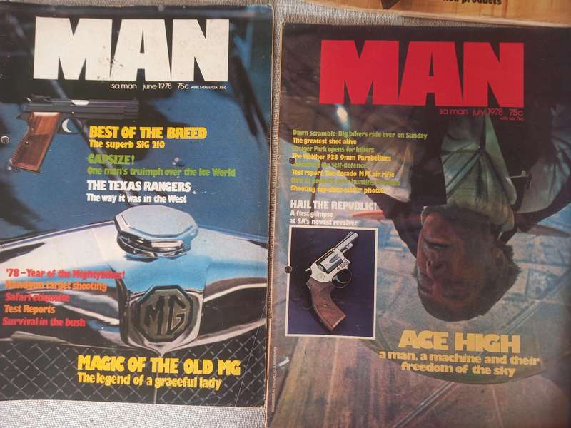 MAN Magazines (10 issues) 1978 / 79