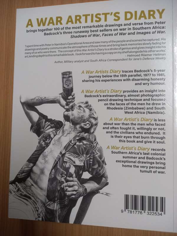 A War Artists Diary Peter Badcock - Signed copy