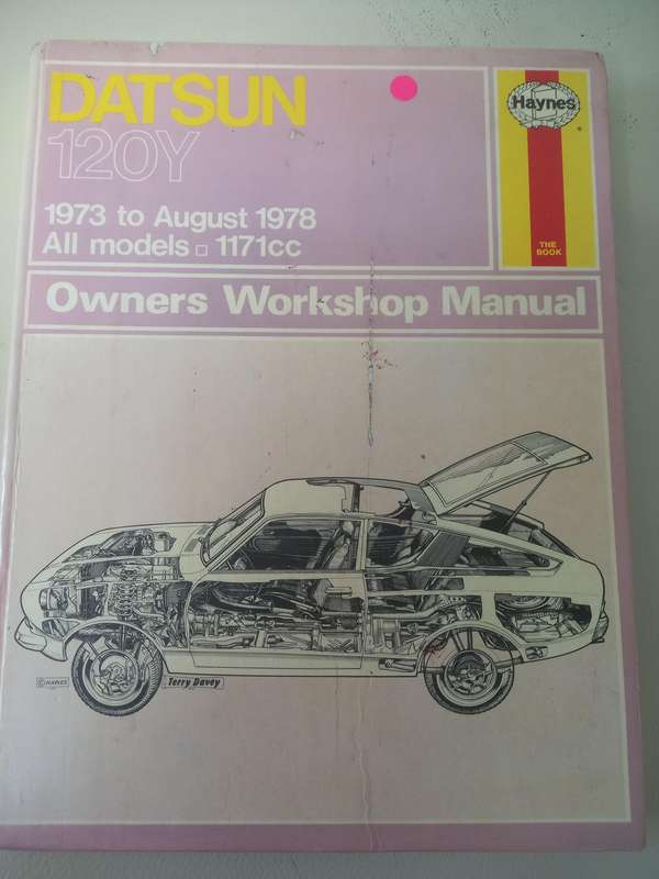 Datsun 120Y - Haynes - Owners Workshop Manual - 1973 to 1978