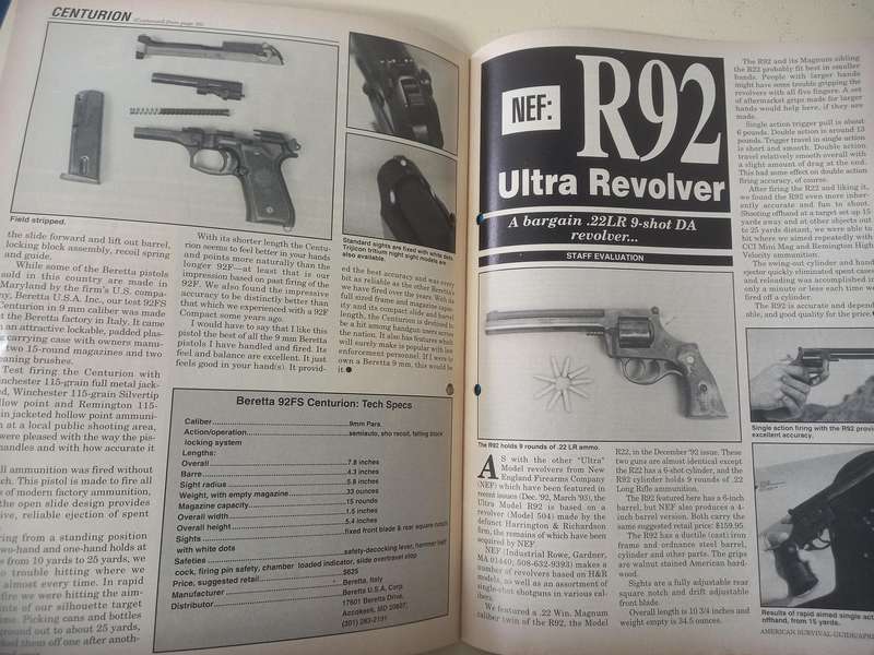 American Survival Guide - the magazine of self reliance - April 1993