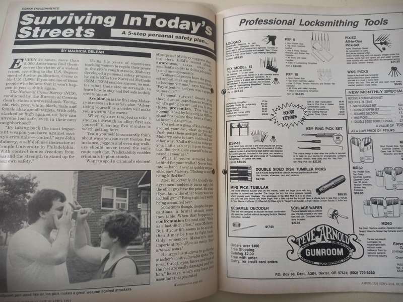 American Survival Guide - the magazine of self reliance - April 1993
