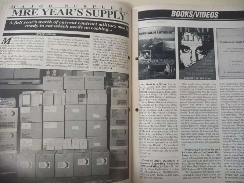 American Survival Guide - the magazine of self reliance - April 1993