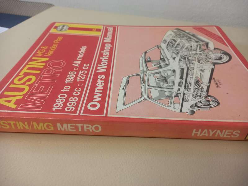 Austin Metro MG and Vanden Plas - Haynes - Owners Workshop Manual