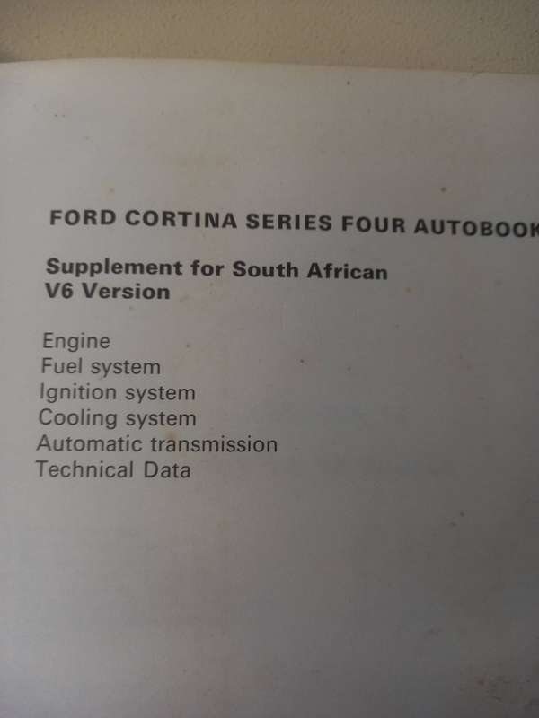 Ford Cortina Series Four,  - Owners Workshop Manual - Autobook 929