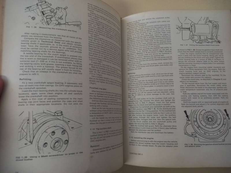 Ford Cortina Series Four,  - Owners Workshop Manual - Autobook 929