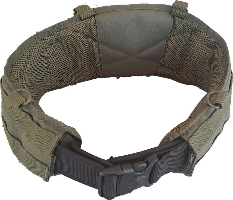 Battle Belt with padded MOLLE cushion cover