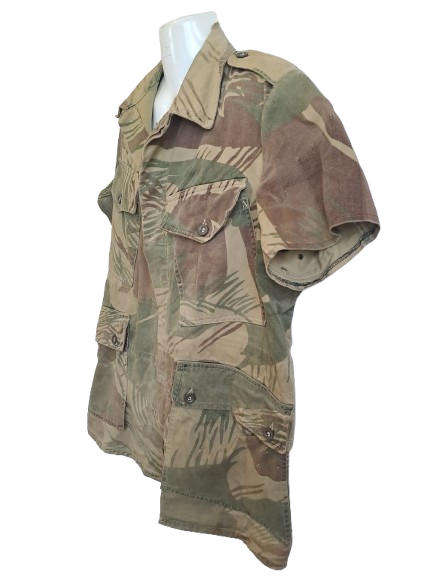 Rhodesian Brushstroke Short-Sleeve Camo Jacket