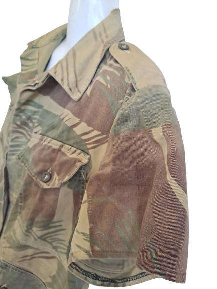 Rhodesian Brushstroke Short-Sleeve Camo Jacket