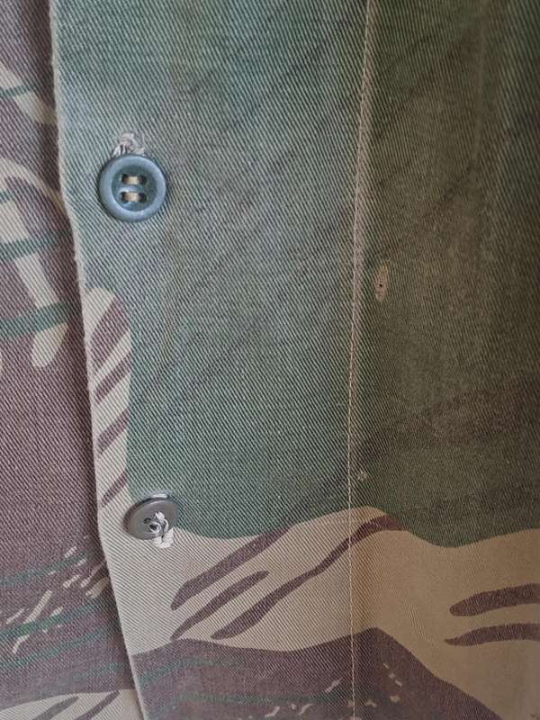 Rhodesian Brushstroke Long-Sleeve Camo Shirt