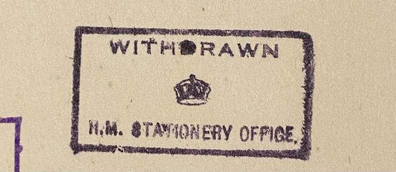 King Edward VII and His Times (1936) - Royal Airforce Stamped Library Copy w/ 1942-46 Base Stamps
