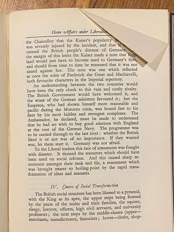 King Edward VII and His Times (1936) - Royal Airforce Stamped Library Copy w/ 1942-46 Base Stamps