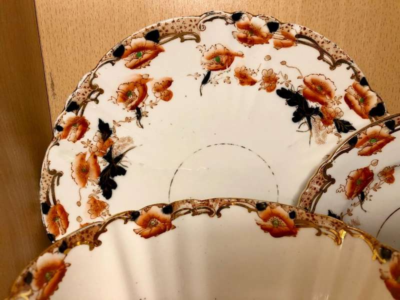 Antique Royal Albert Ena Tea Set  Crown China (c. 19051907)  28 Pieces