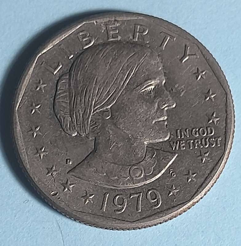 1979-D Library  One Dollar United States $1 Coin