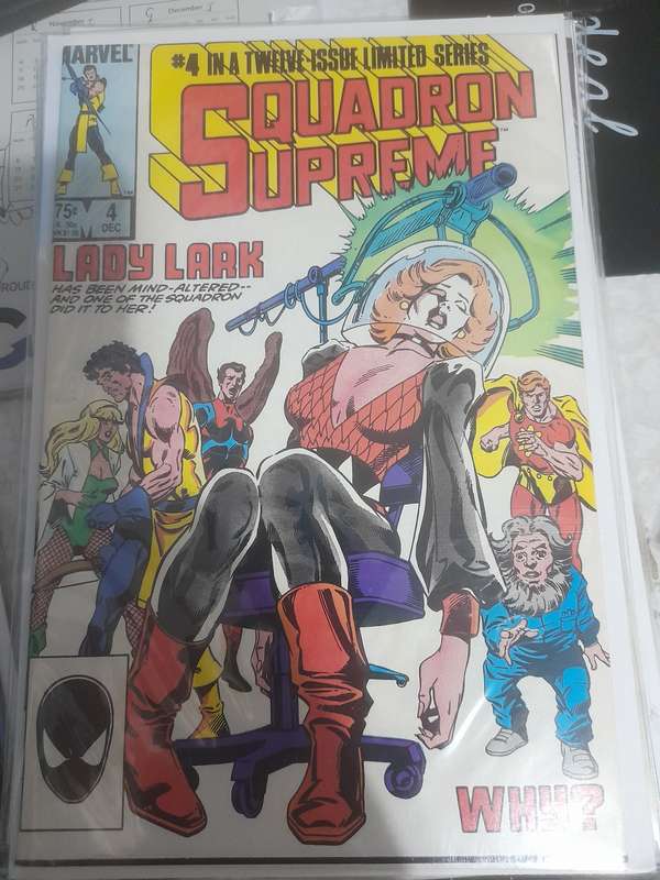 Squadron Supreme #4 1985 Marvel Comics bagged & sealed