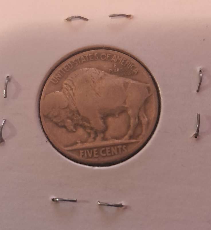1927 Buffalo  United States Five Cent Coin