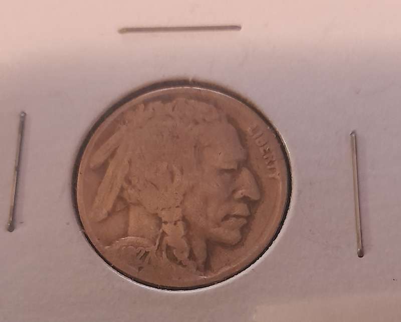 1927 Buffalo  United States Five Cent Coin