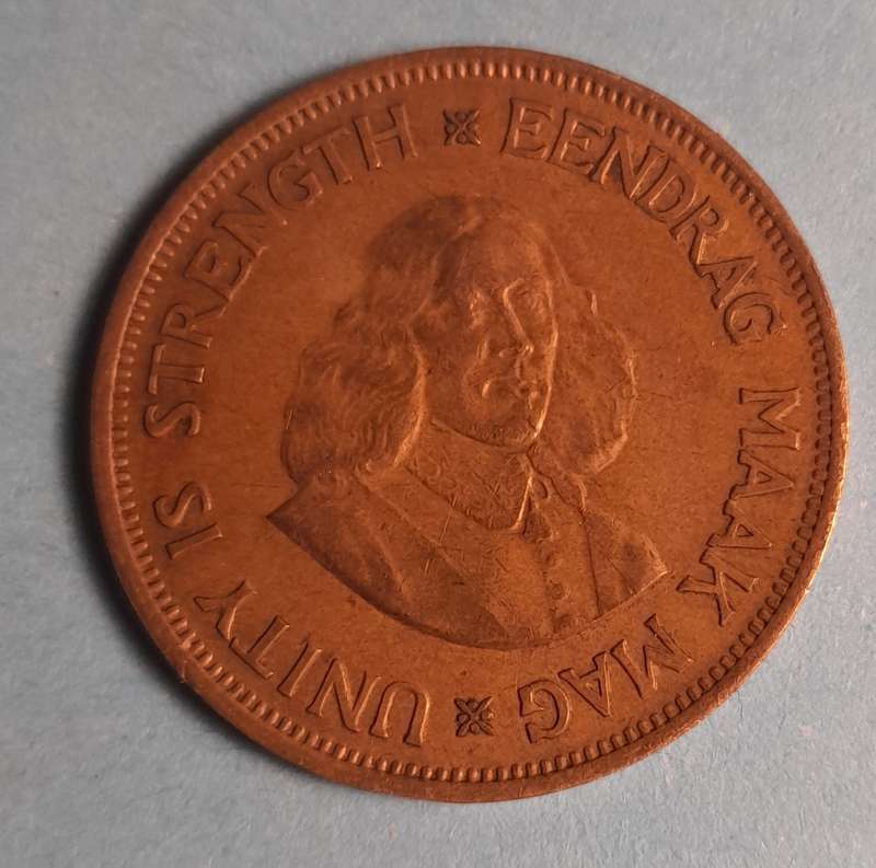 1961 coin RSA 1c  their is 4 coins