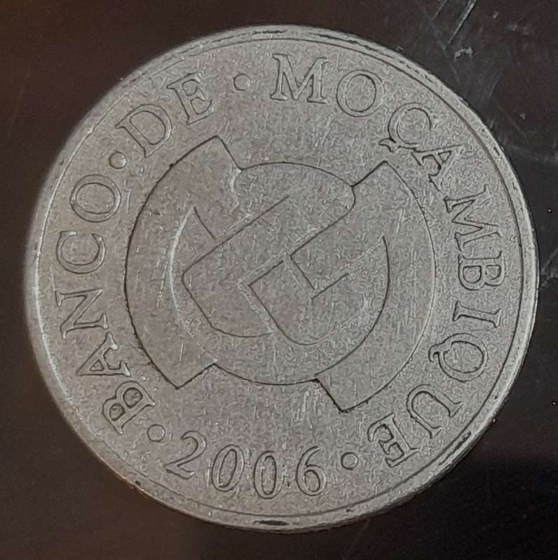 mocambique 2006 coin Coelacanth Fish