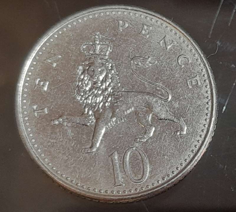 Great Britain 10 Pence 1992  used