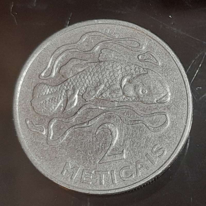 mocambique 2006 coin Coelacanth Fish