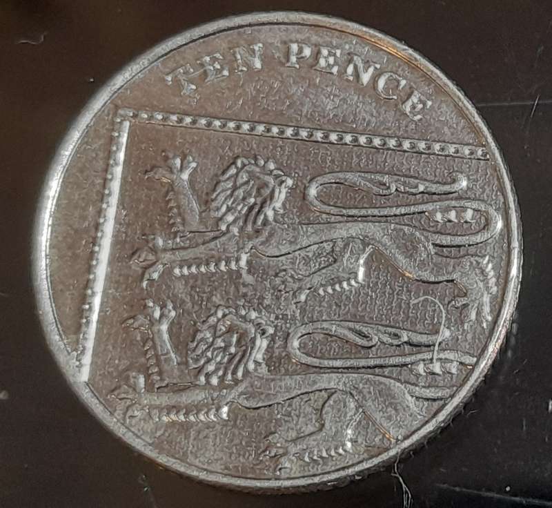 United Kingdom Ten Pence  2014 used