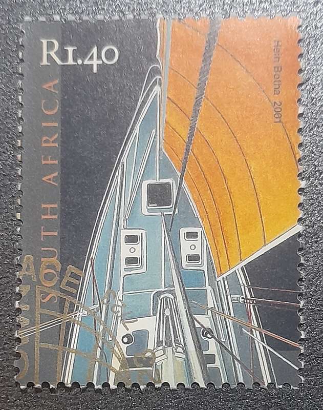 South Africa Hein Botha 2001 R1.40 Stamp