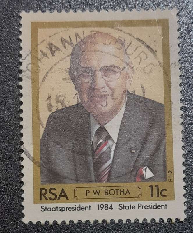South Africa P.W. Botha 1984 Stamp