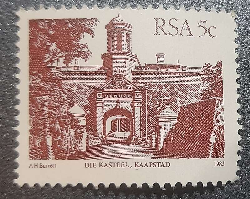 South Africa die Kasteel Kaapstad 1982 Stamp