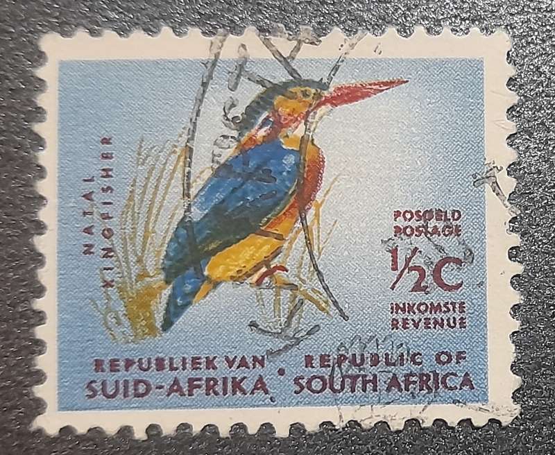 South Africa 1/2 c Inkomste seel