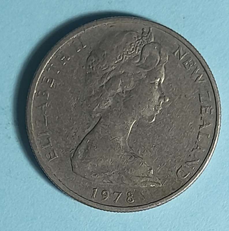 New Zealand 10 Cents 1978