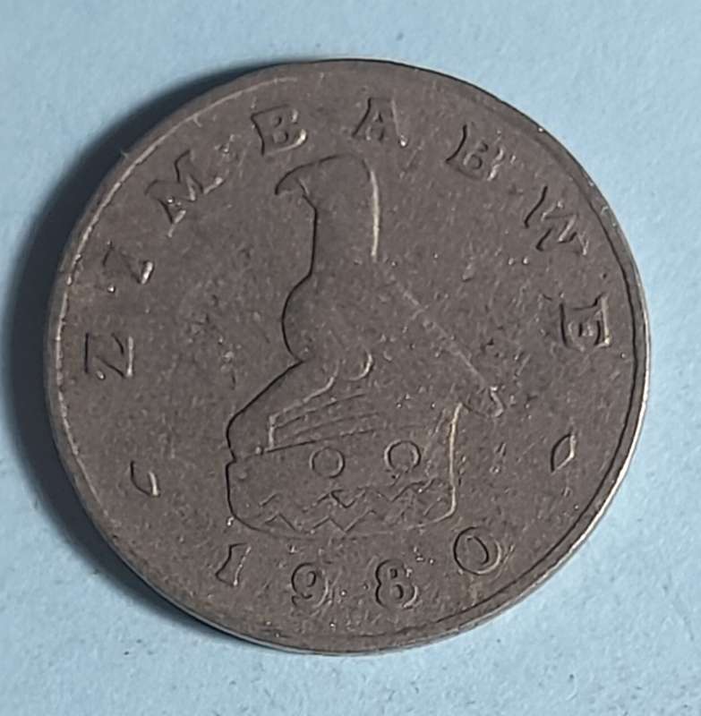 20c coin Zimbabwe 1980