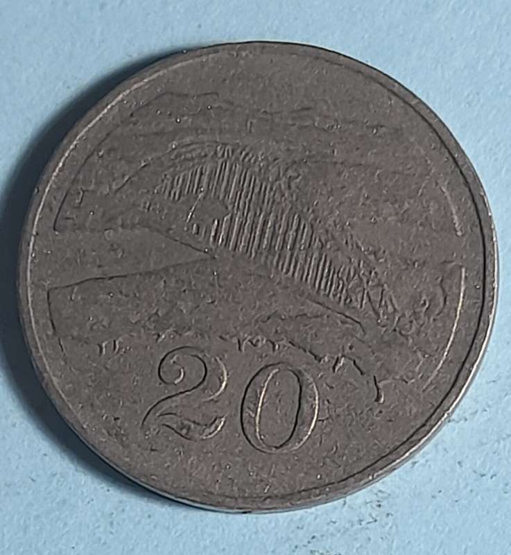 20c coin Zimbabwe 1980