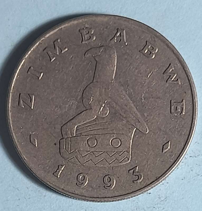 Zimbabwe 1 dollar coin