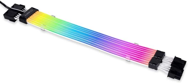 LIAN LI Strimer Plus V2 8 Pin GPU LED Extension Cable